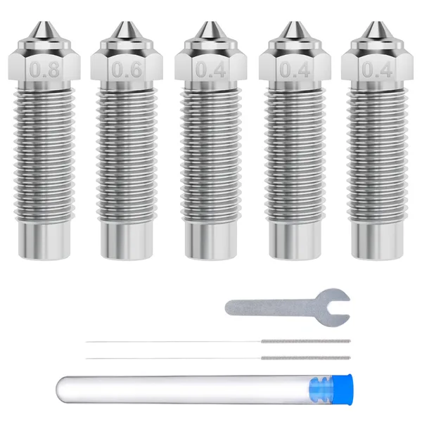 ELEGOO Hardened Steel Nozzle Kit for Neptune 4 Series